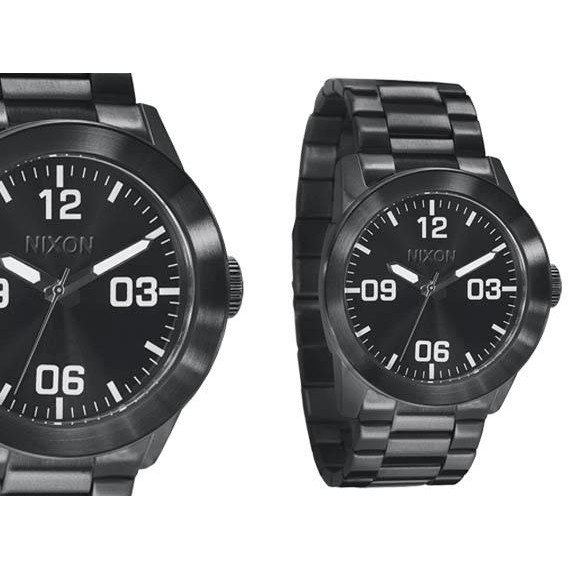 Nixon Private SS (Matte Black/Camo) Mens Watches at Denver