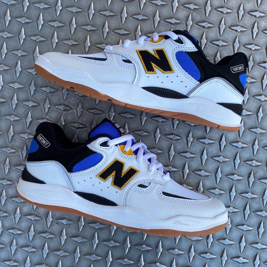 NEW BALANCE TIAGO 1010 (WHITE/BLUE) FOOTWEAR at Blacklist