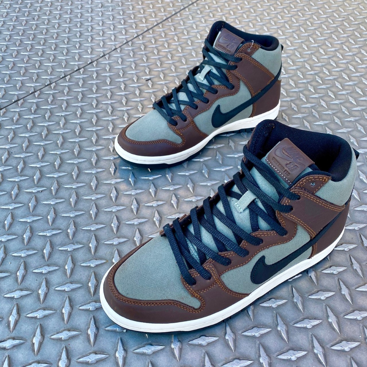 NIKE SB DUNK HIGH PRO (BAROQUE BROWN/BLACK) FOOTWEAR at Blacklist