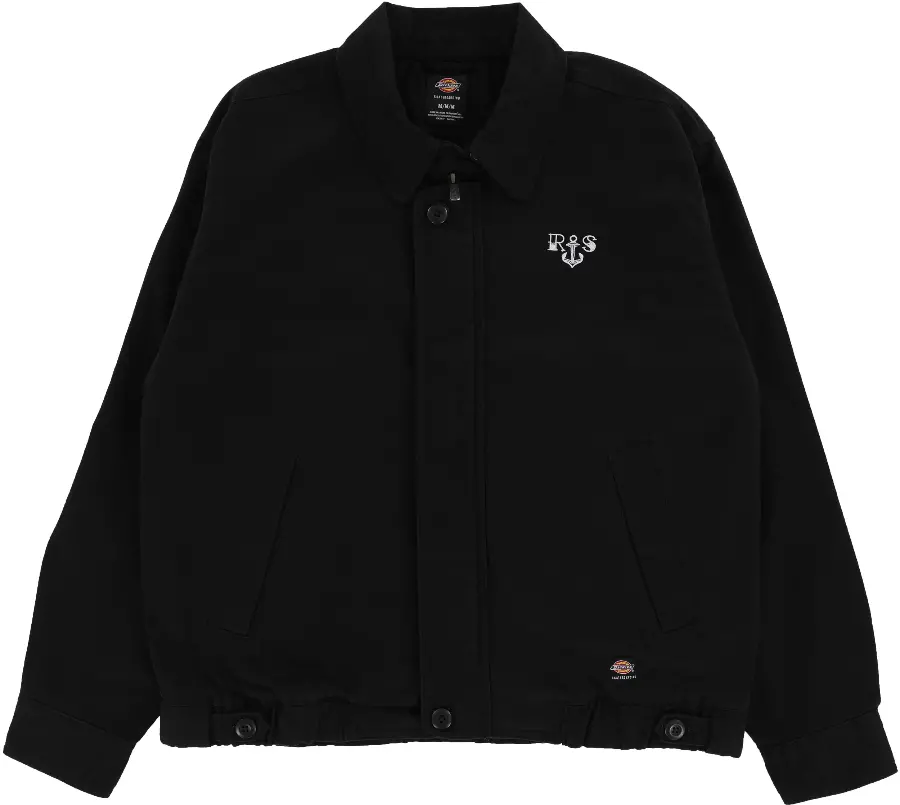 Dickies Ronnie Sandoval Twill Lined Jacket - Black Jackets at Cal Surf