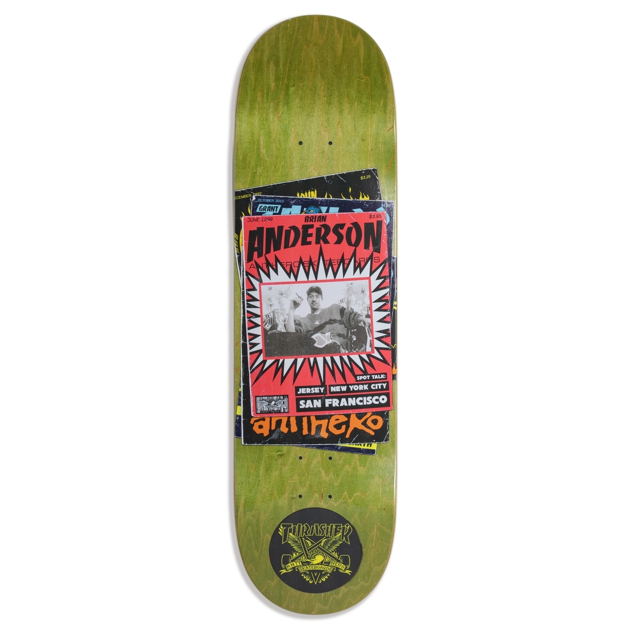 Anti Hero BA Thrasher 9.0'' Skateboards Decks at Cal Surf