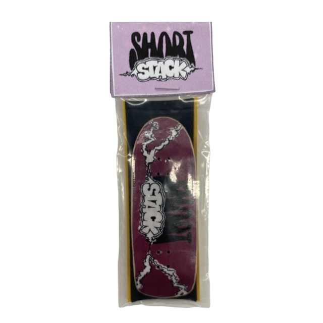 Short Stack Short Stack Logo Deck Cruiser Shape (Plum) Fingerboards ...