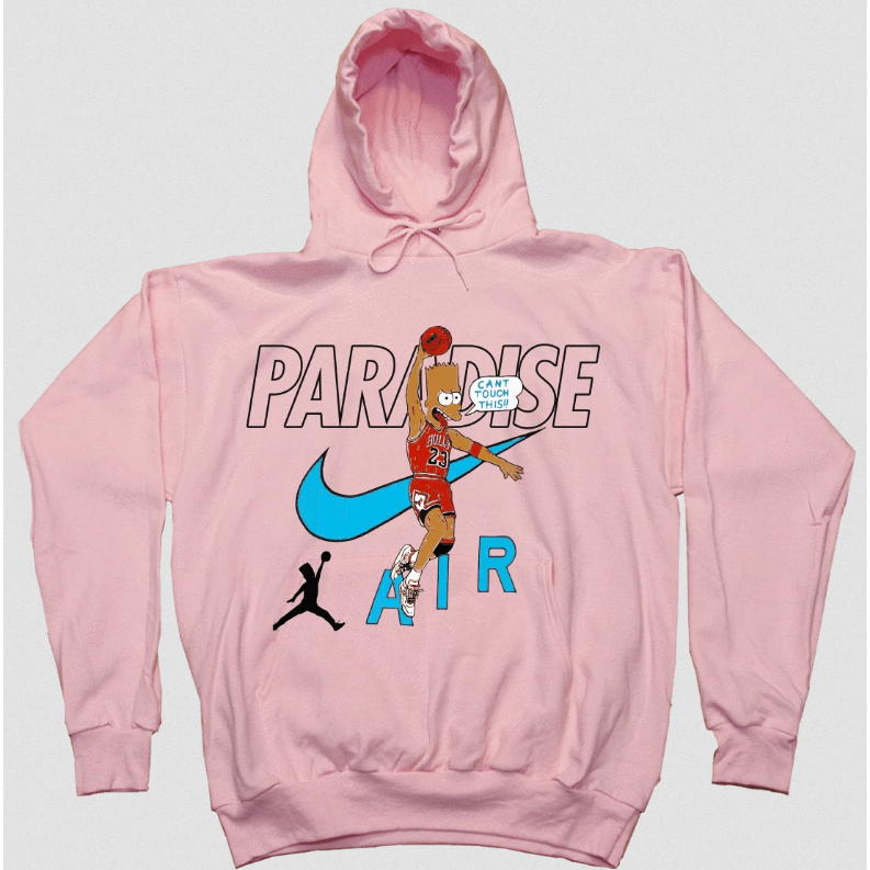 Paradise.NYC Can't Touch This Hoodie (Pink) Hooded Sweatshirts ...