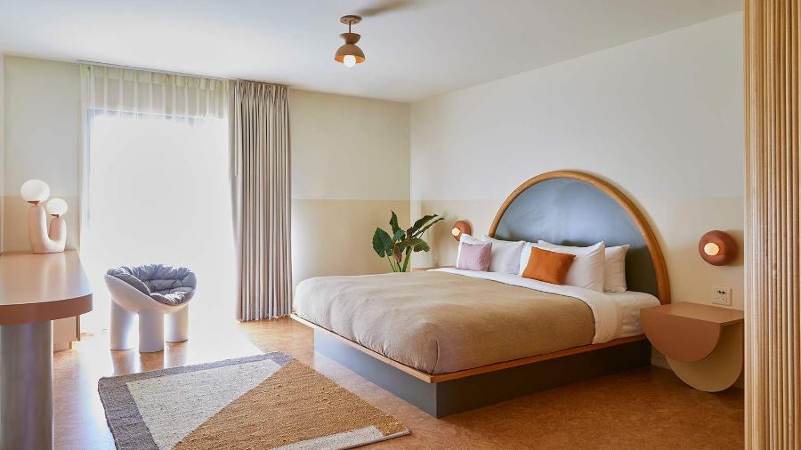 Pastel colored motel in Ojai, CA with the right amount of nostalgia —  Selected by RG