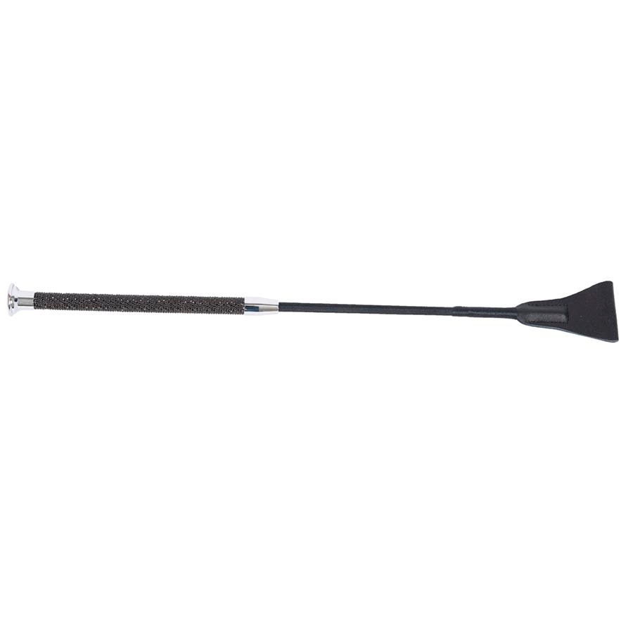 Perri's 20 IN Black Crystal Jump Bat Crops, Whips at Chagrin Saddlery Main