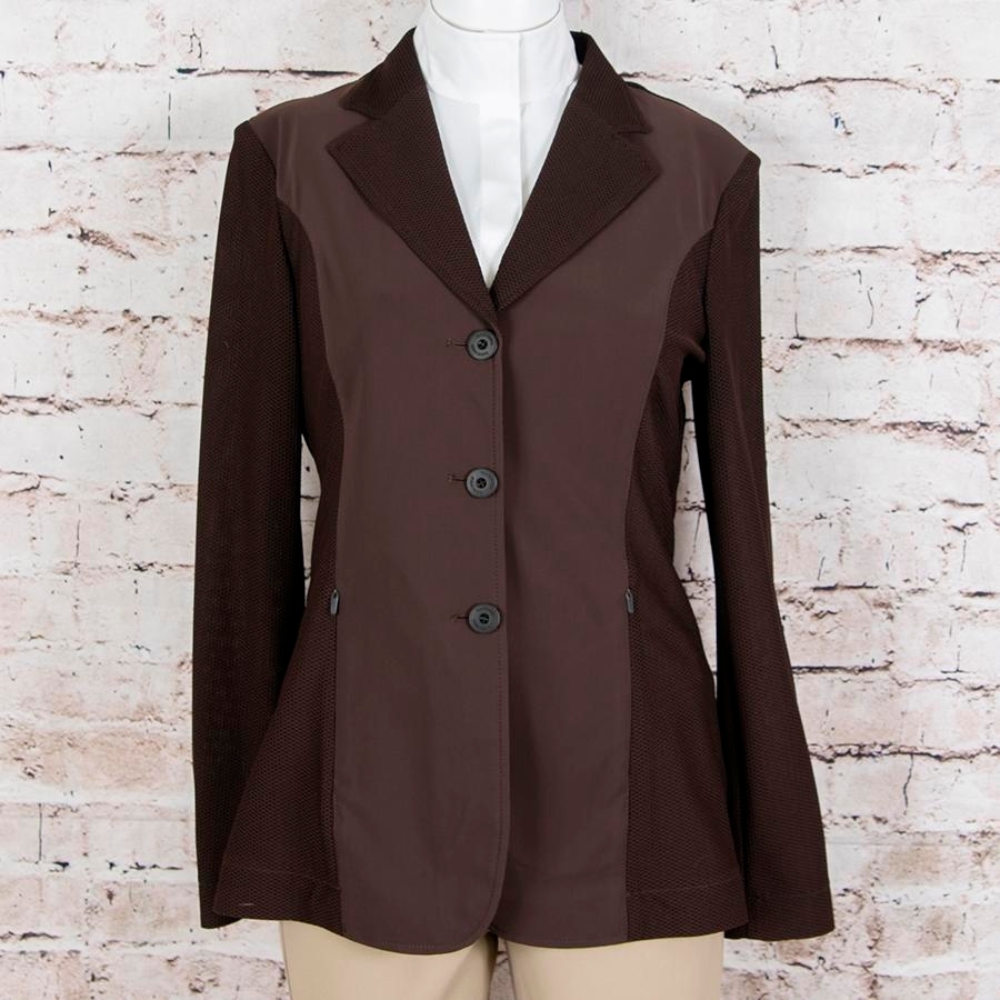 brown hunting coat