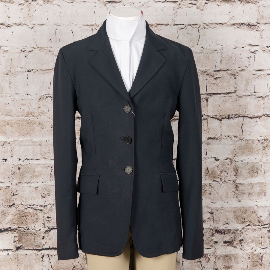 ladies navy wool hunt coat