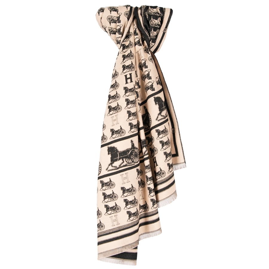 Equipage Prancing Pony Equestrian Horse Scarf