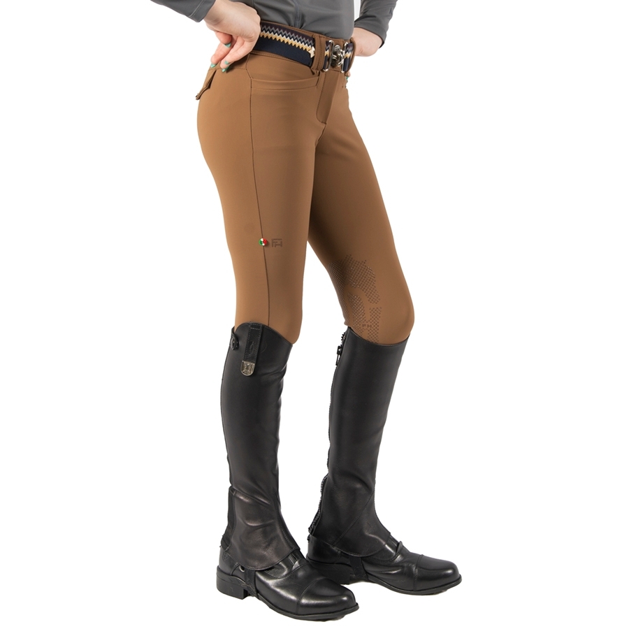 LeMieux Ladies' Brushed Pull On Knee Patch Breeches