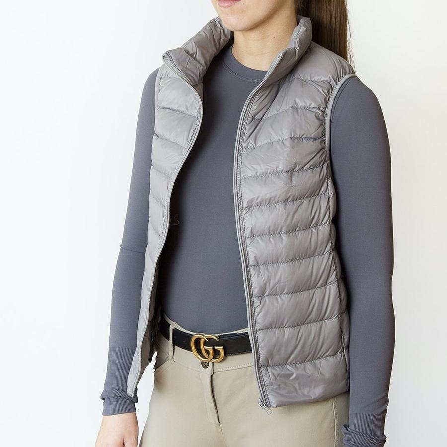 womens packable vests