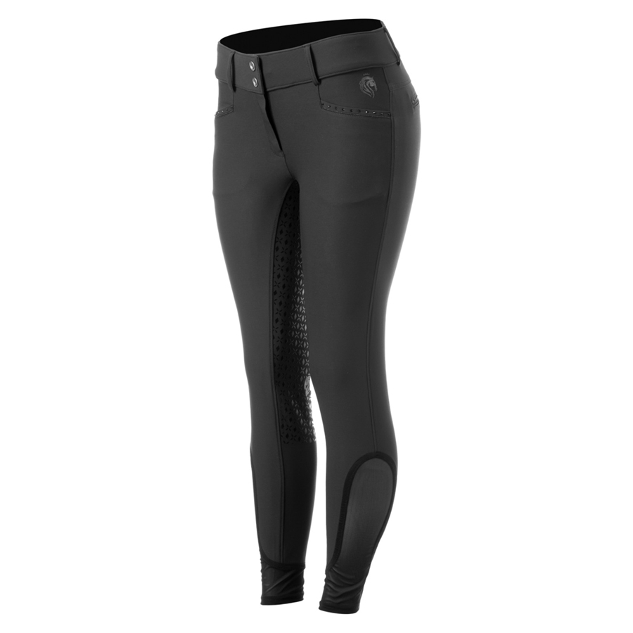 Ladies RIDING BREECHES Black sz 32R Full Seat BNWT by shops Horka