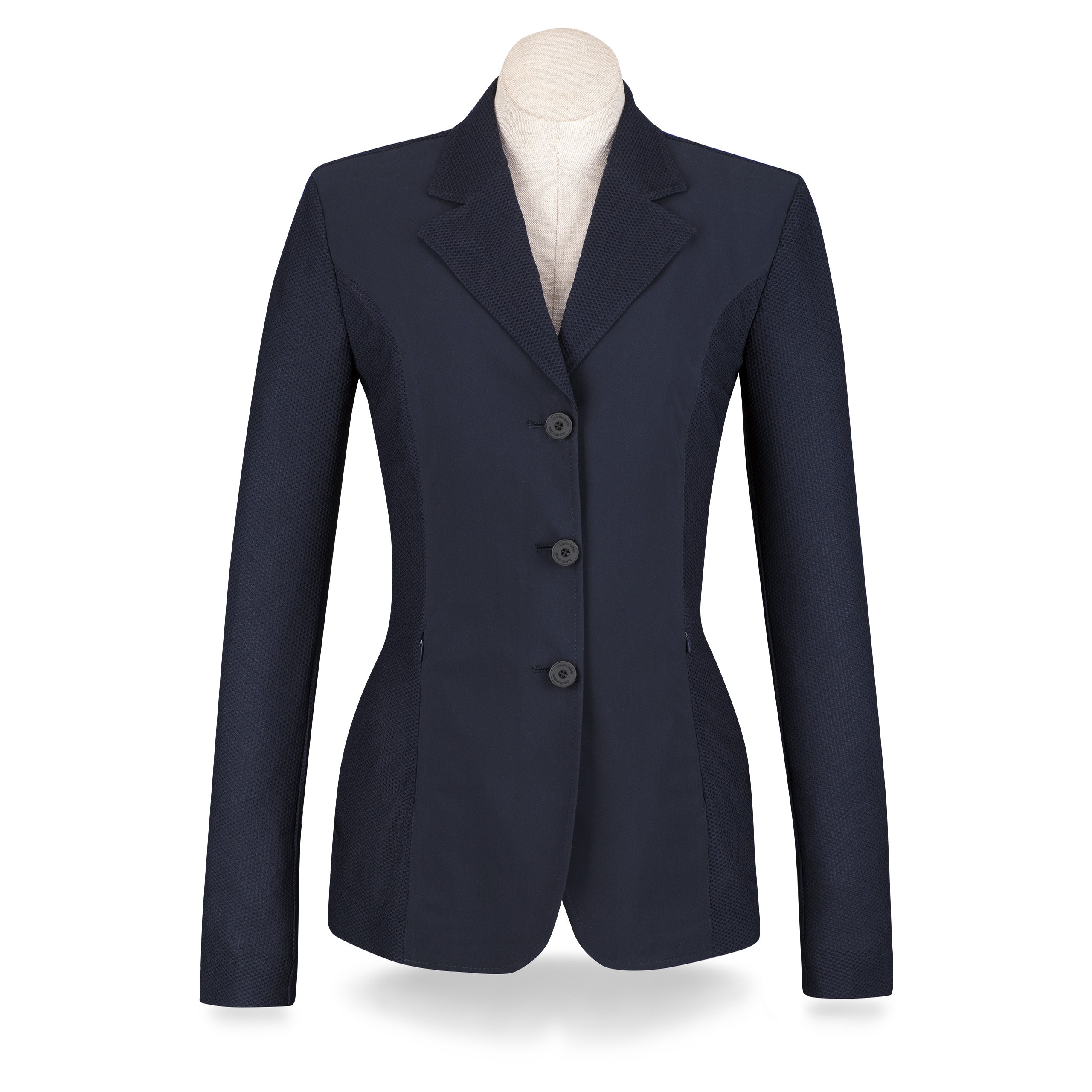 RJ Classics Ladies Harmony Mesh Show Coat (Navy Blue) Ladies Show Coats ...