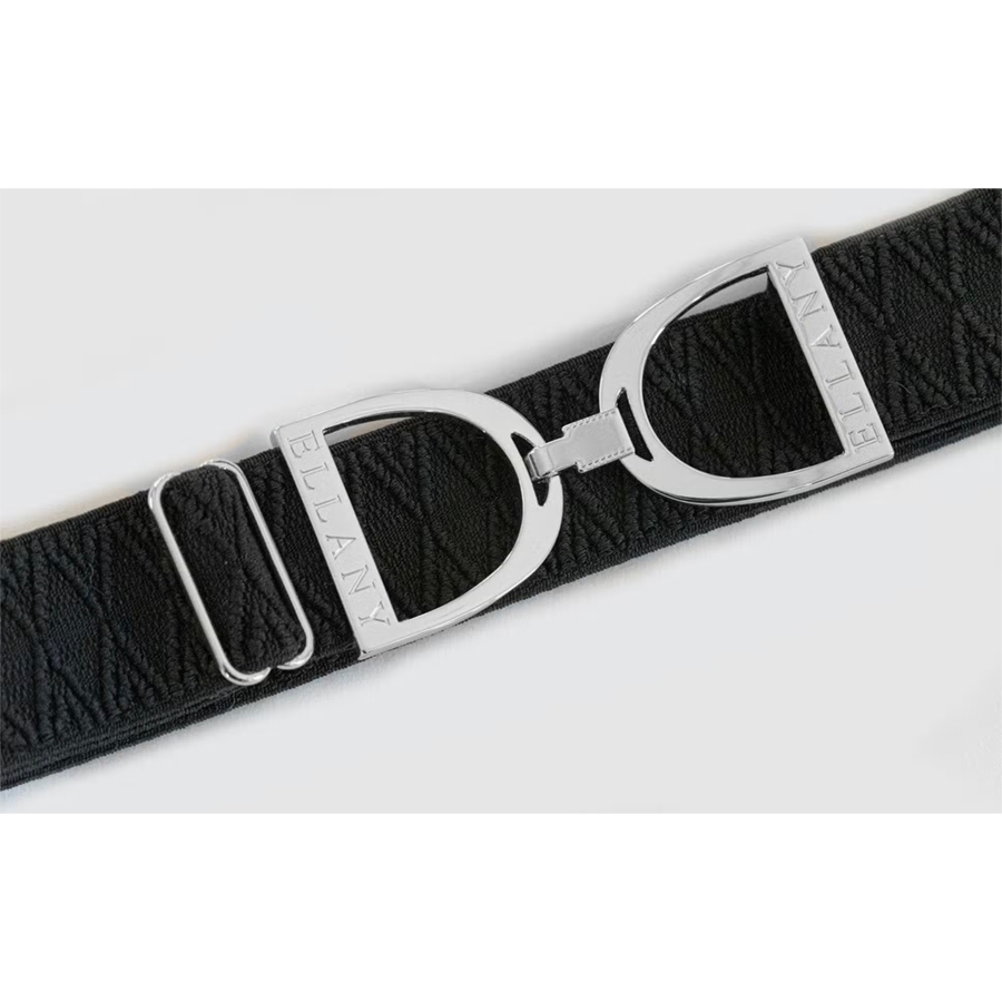 Equiline GrueG Fancy Leather Belt | Farm House Tack Champagne / 100