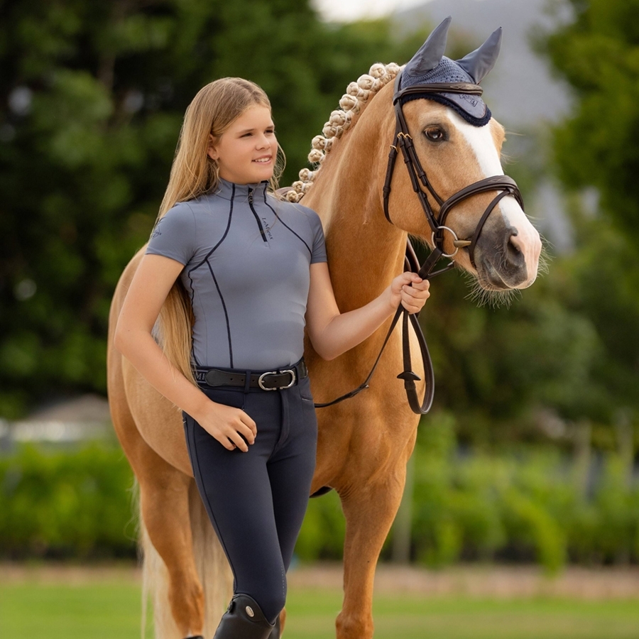 STONE/BEIGE Horse Riding Leggings and Base Layer - CT Equine