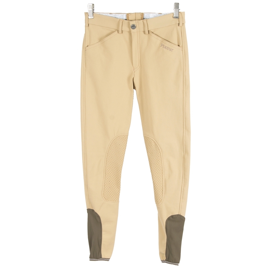 Pikeur Consigned Girls Brooklyn Breech Tan 12 Breeches and Jodhpurs Girls Breeches and Jods at Chagrin Saddlery Main