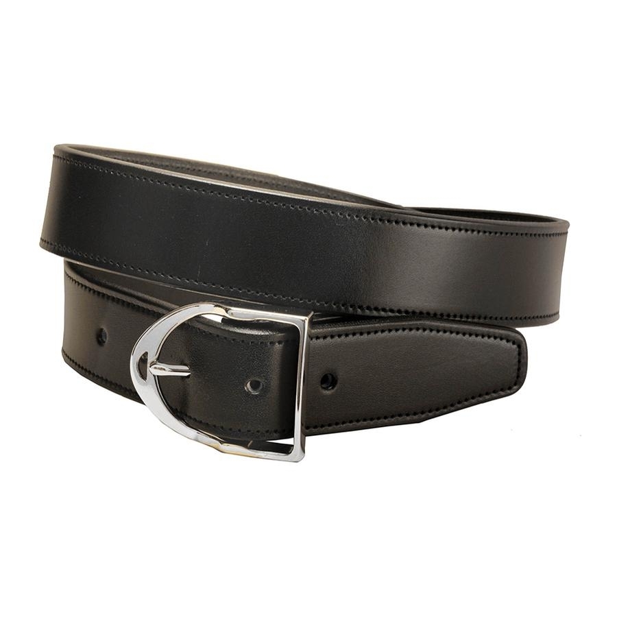 Tory 1.5 IN Leather Stirrup Buckle Belt Belts at Chagrin Saddlery Main