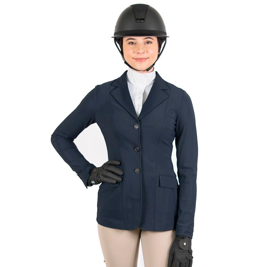 RJ Classics Ladies Monterey II Show Coat (Navy Blue) Ladies Show Coats ...