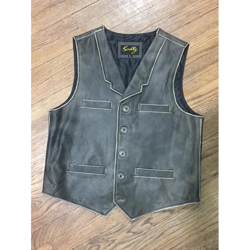 baby leather vest