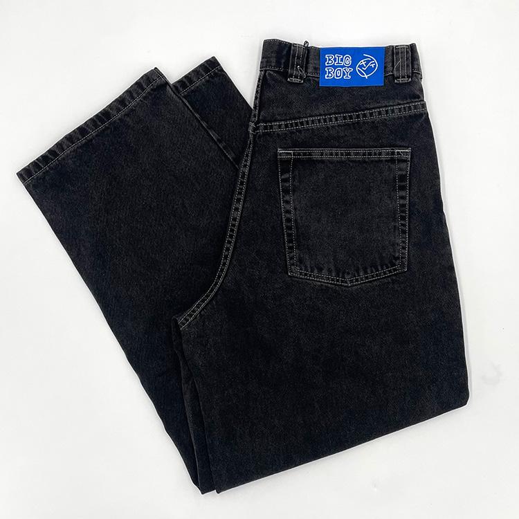 POLAR Big Boy Jeans (Silver Black) Pants at Emage Colorado, LLC