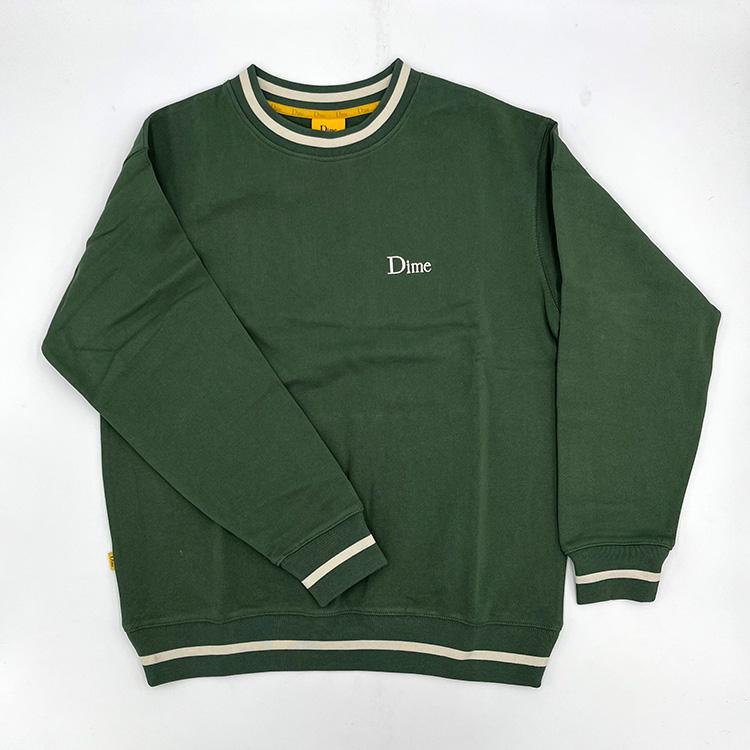 DIME French Terry Crewneck Eucalyptus Sweatshirts at Emage