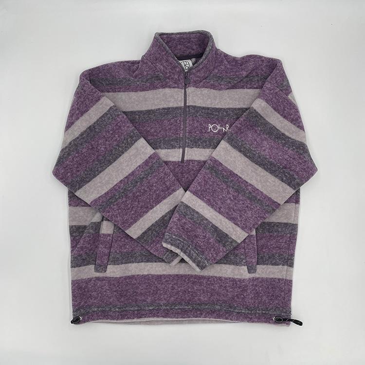 Polar striped hotsell fleece pullover