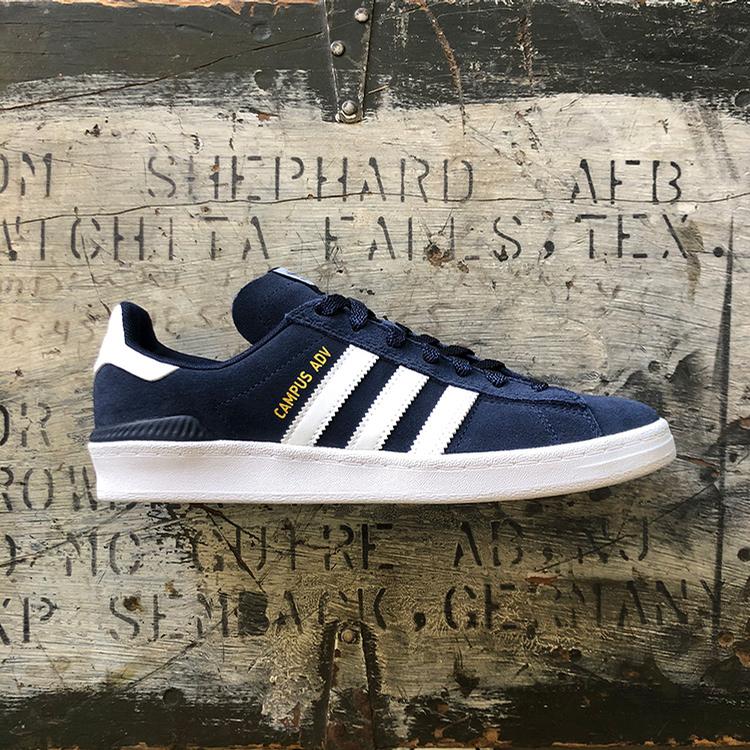 Adidas Campus ADV (Navy/White) Shoes 