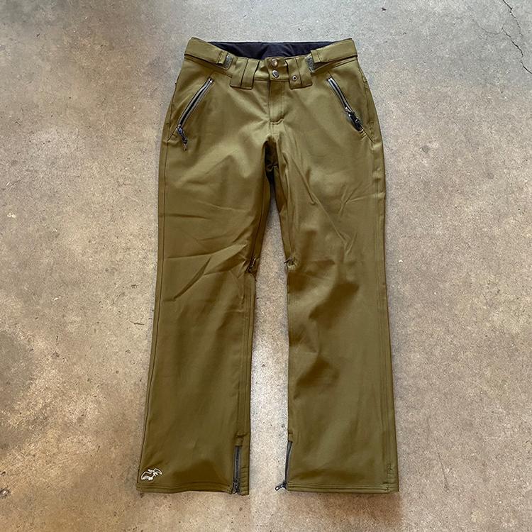 Airblaster Stretch Curve Pant Olive Pants at Emage Colorado LLC