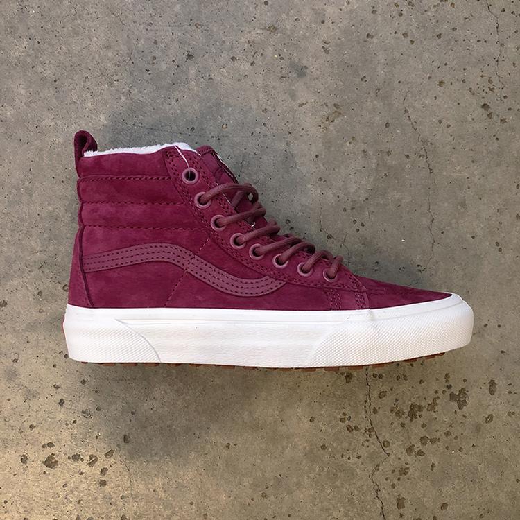 vans sk8 hi dry rose