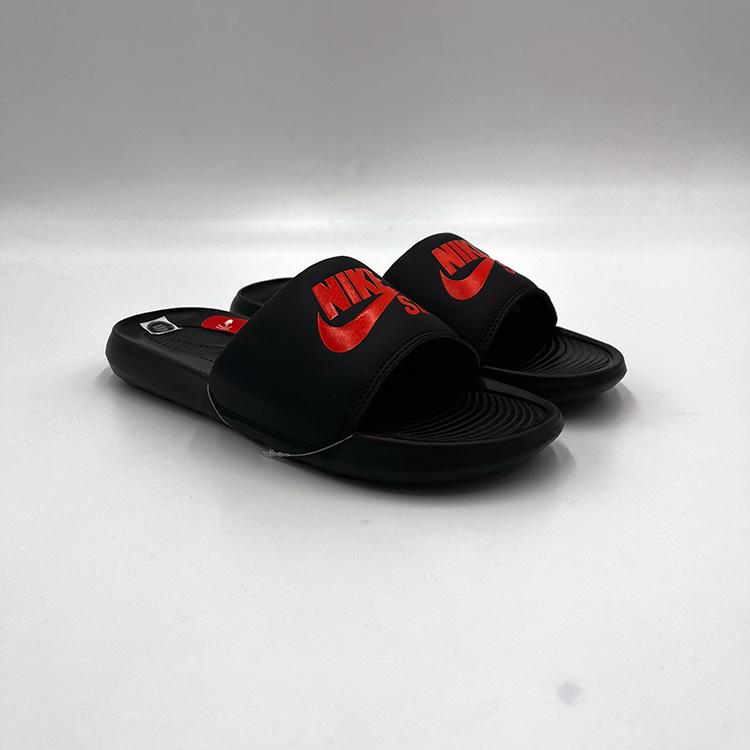 Nike SB SB Victori One Slide Black Team Orange Shoes Mens at Emage Colorado LLC