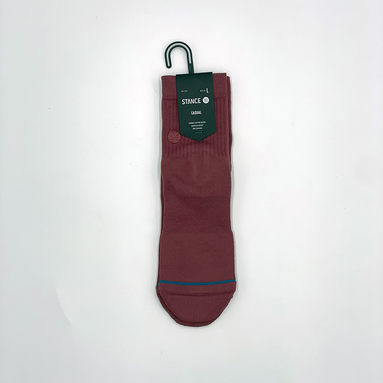 Stance Icon Quarter (Rebel Rose) Accessories Socks at Emage Colorado, LLC