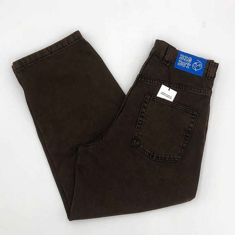 POLAR Big Boy Jeans (Brown/Black) Pants at Emage Colorado, LLC