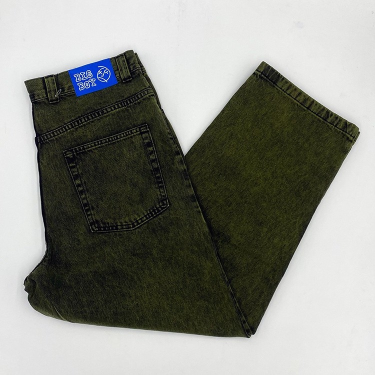 POLAR Big Boy Jeans (Green/Black) Pants at Emage Colorado, LLC