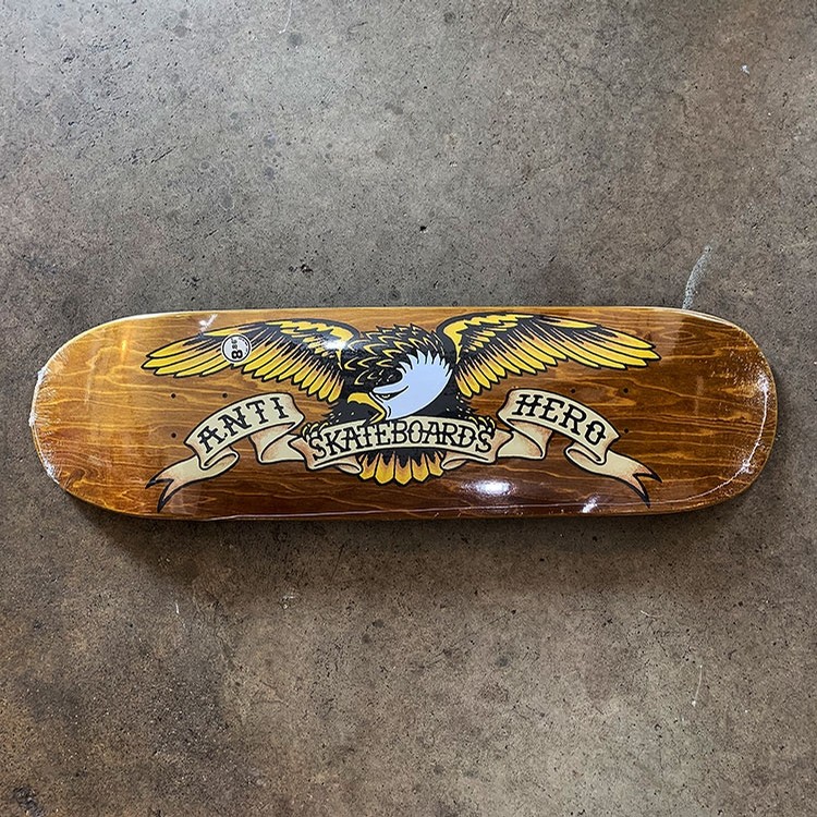 Anti-Hero Brown Bomber Eagle (8.86) Skate Decks at Emage Colorado, LLC