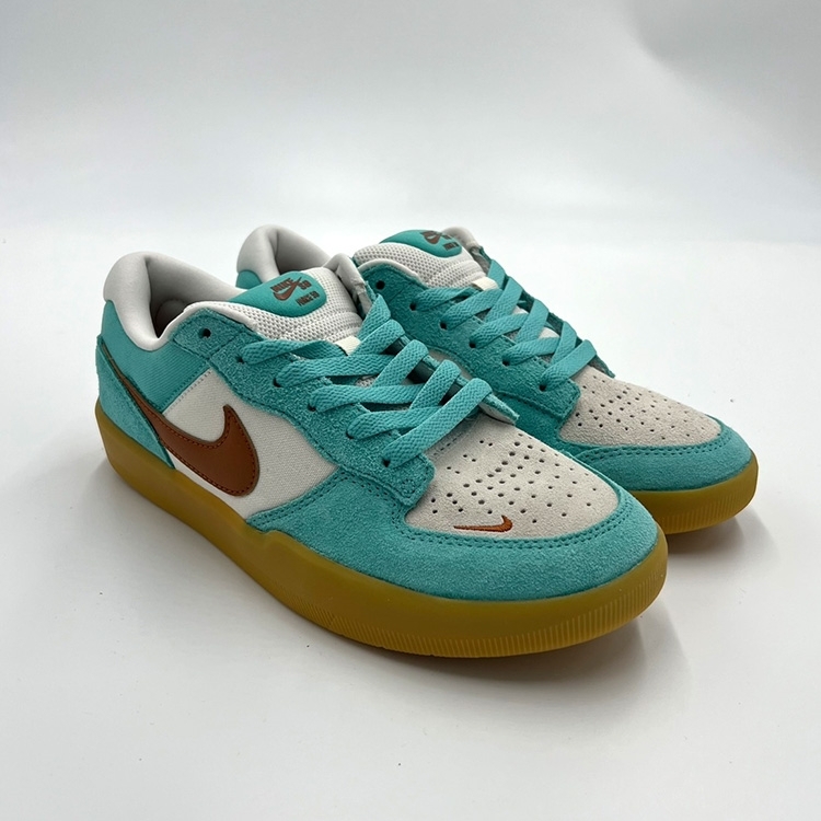 Nike SB Force 58 Green Frost Dark Russet Shoes Mens at Emage Colorado LLC