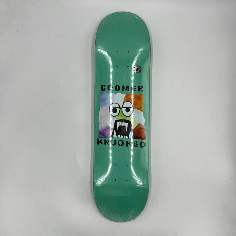 Krooked Cromer Fangs (8.5) Skate Decks At Emage Colorado, Llc