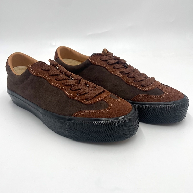Last Resort AB VM004 - Milic Suede LO (Duo Brown/ Black) Shoes
