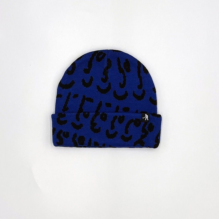 Pass-Port Many Faces Beanie (Royal Blue) Hats Beanie at Emage