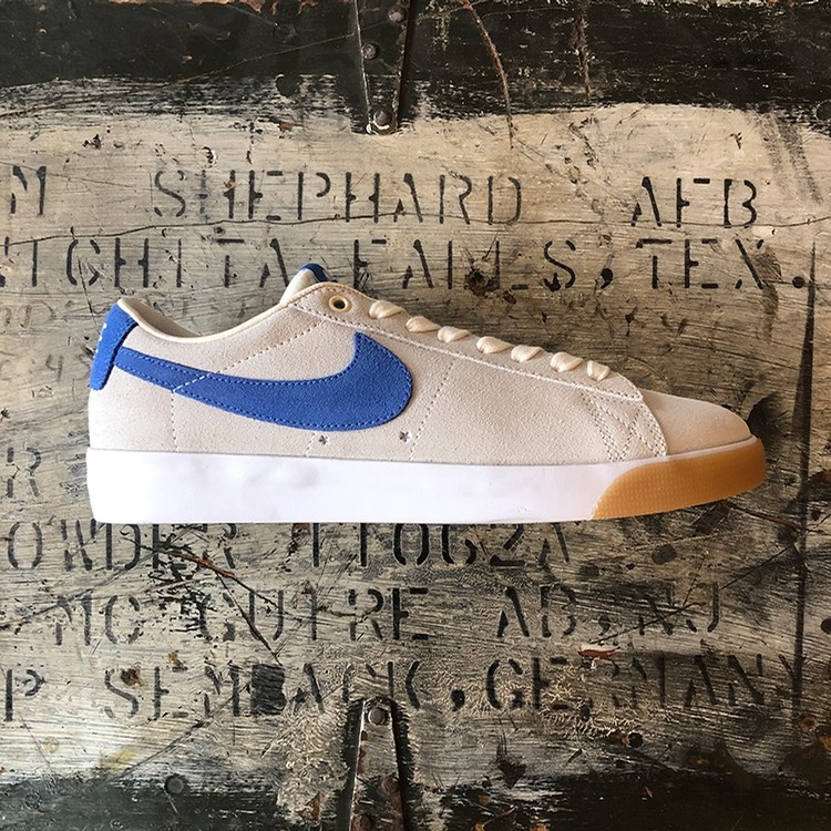Nike Sb Zoom Blazer Low Gt Pale Ivory Pacific Blue At Emage Colorado Llc