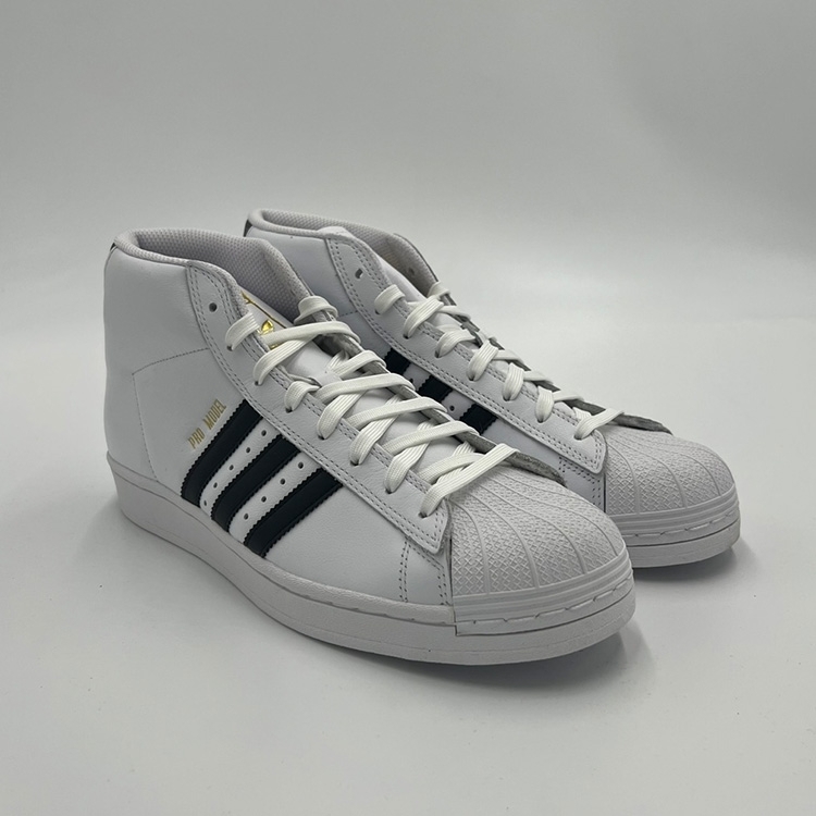 Adidas Pro Model ADV White Black Shoes Mens at Emage Colorado LLC