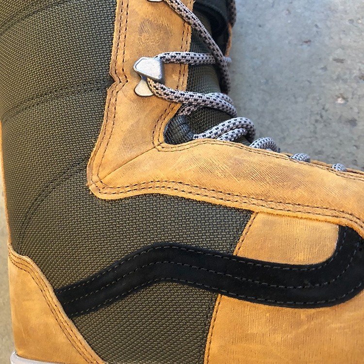 Vans Hi-Standard Pro '18 (Brown/Green) Boots at Emage Colorado, LLC