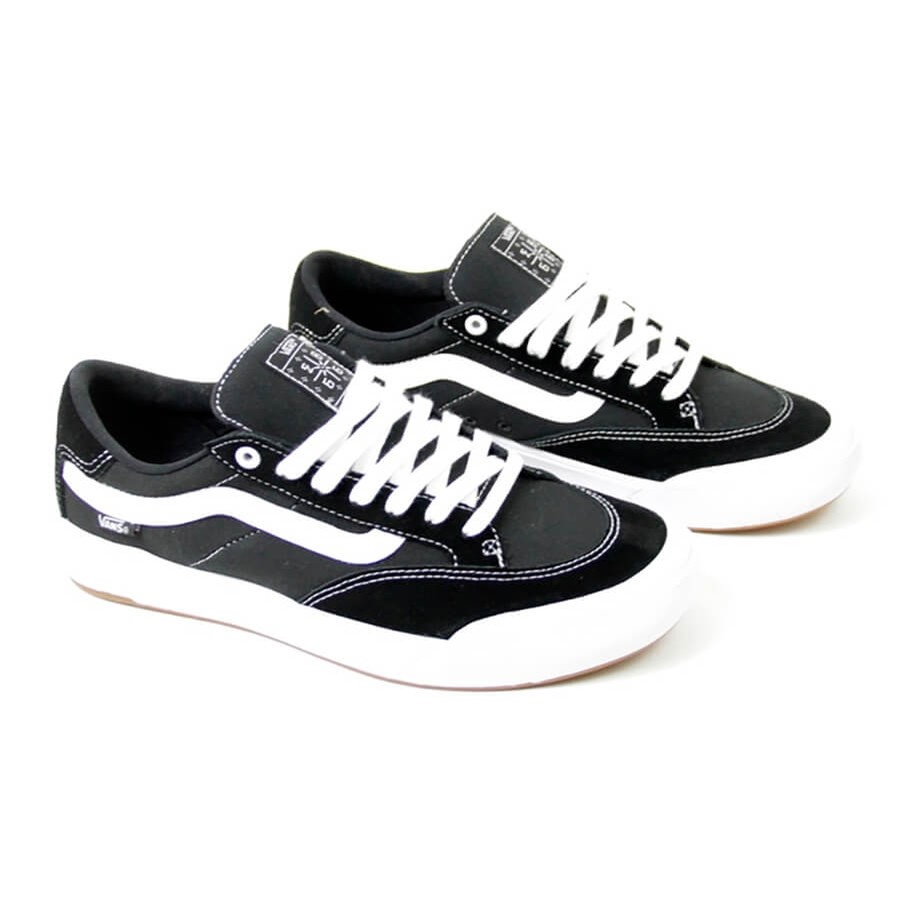 Vans Berle Pro (Black/White) Shoes at 