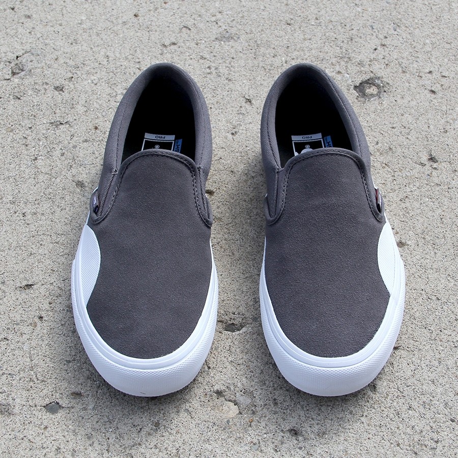 Vans Slip-On Pro (RUBBER PEWTER/RUBBER) Shoes at Embassy