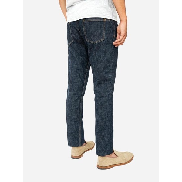 3sixteen Narrow Tapered Nt 100xk Rinsed Indigo Kibata Mens Denim At The Stockist