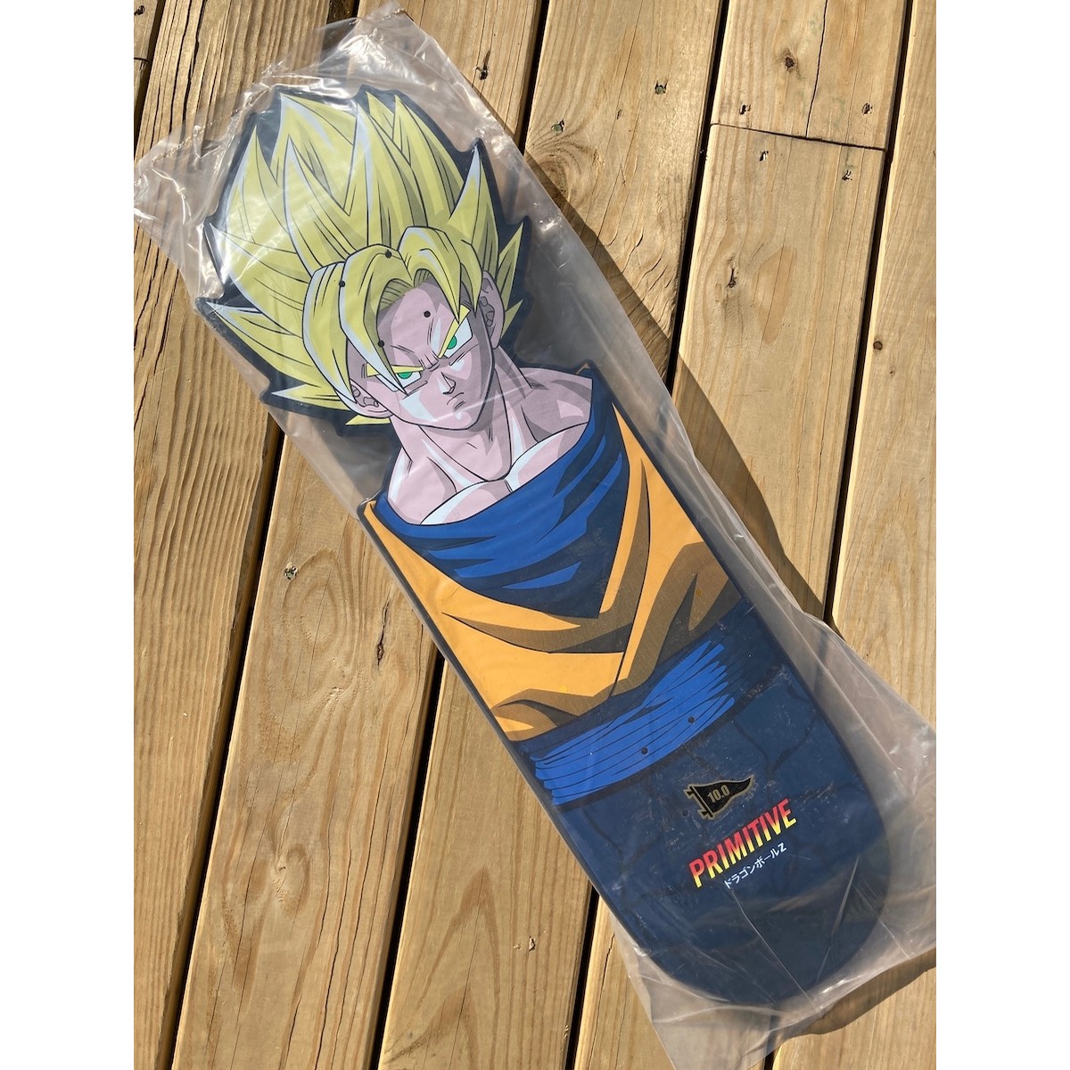 primitive x dragon ball super prod goku 8.0 skateboard deck