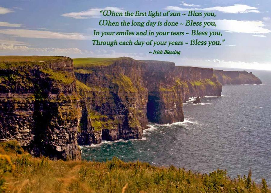 Mundo Images Cliffs of Moher Birthday Card Gifts Cards at Irish on Grand