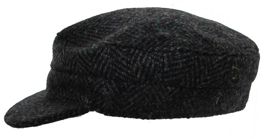 Hanna Hats Skipper Hat (Dark Herringbone) Clothing Caps Hats at Irish ...