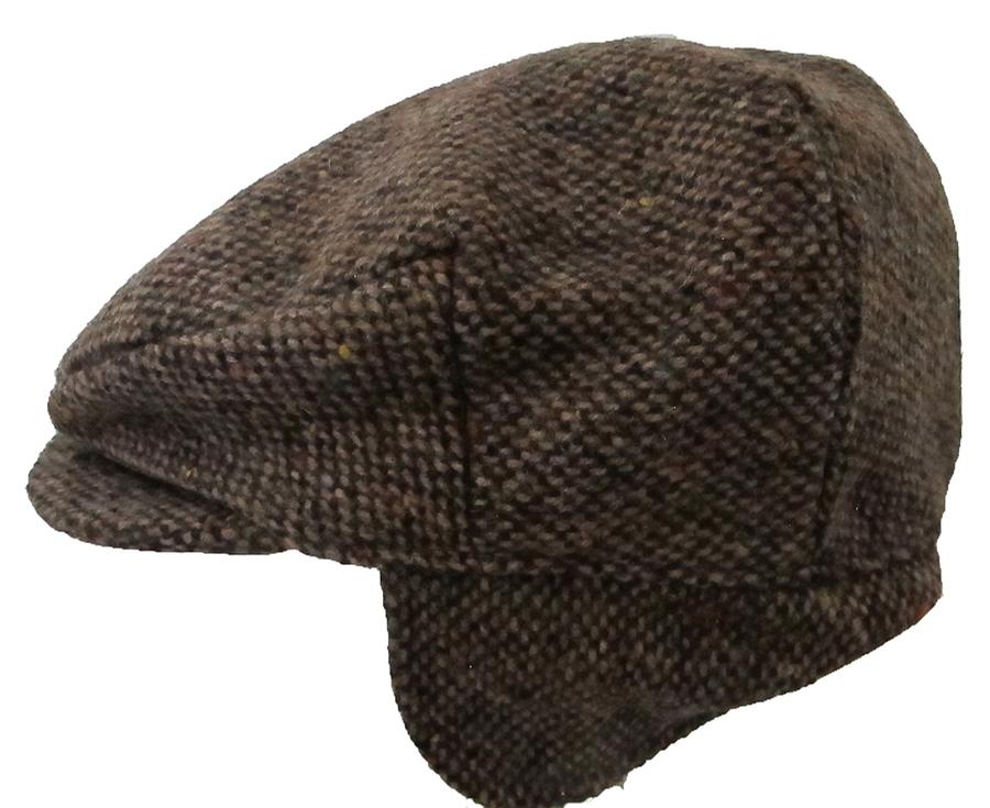 Hanna Hats Brown Ear Flap Cap Clothing Caps Hats at Irish on Grand