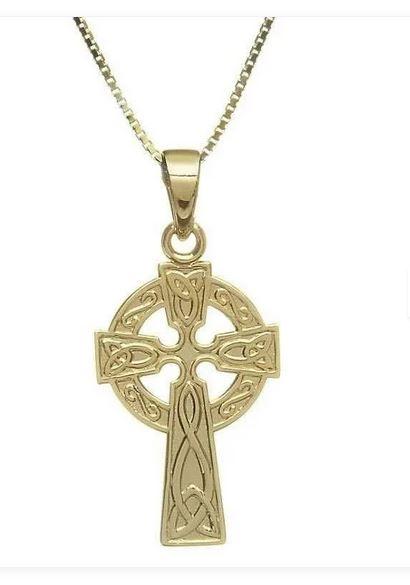 Shanore Shanore Gold Cross Crosses at Irish on Grand