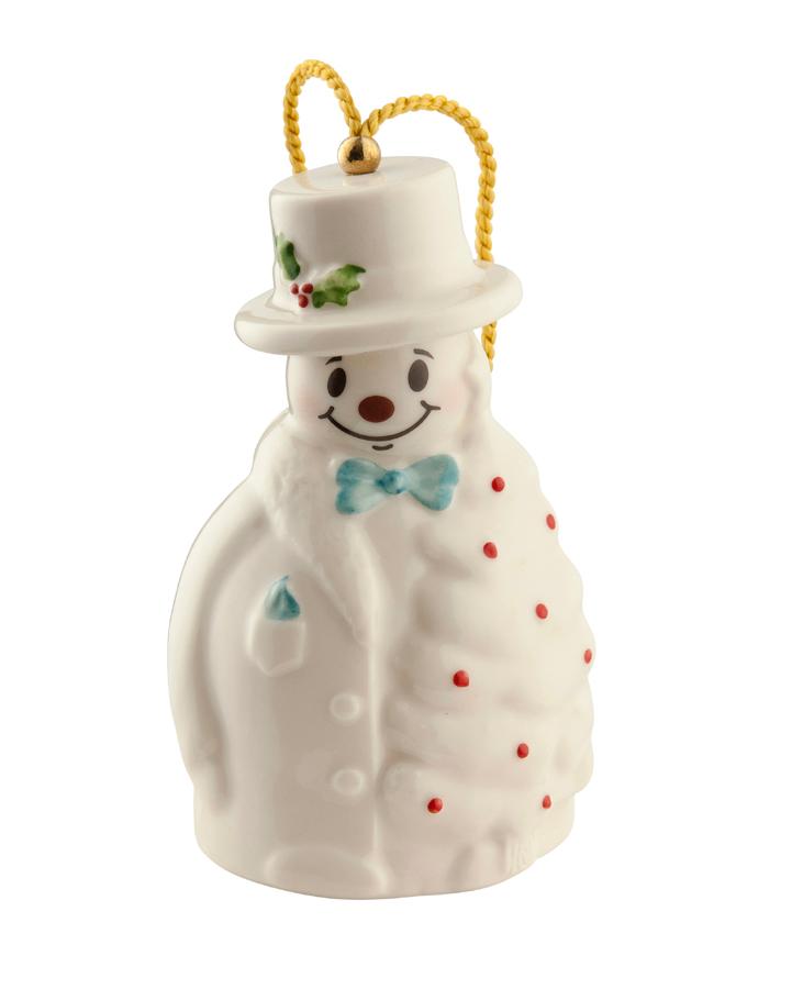 Belleek China 2015 Annual Belleek Snowman Ornament Occasion Holidays ...