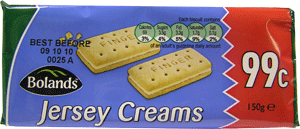 Food Ireland: Bolands Jersey Creams PM 150g (5.3oz)